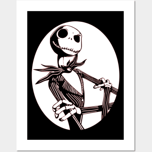 Jack Skellington The Nightmare Before Christmas Posters and Art